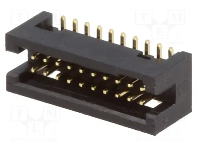 Obrázok produktu pre 1x zásuvka, samica, pin: 20, 1,27 mm, DS1031-14-20S8B - priamý konektor