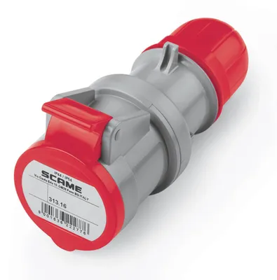 Zdjęcie produktu dla Kontakt 3P+N+E 16A Ip54 Optima Scame