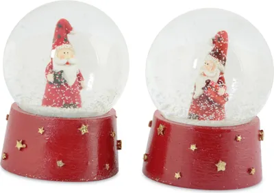 Produktbild von Schneekugel "Santa stehend" | 9,5 cm | sortiert