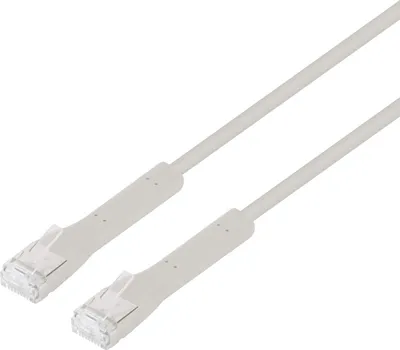 Produktbild von INTELLINET Patchkabel Flexi Cat6a F/FTP 0.3m 10G Kupfer grau