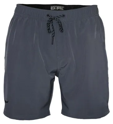 Produktbild von Herren Badeshort mit Innenhose und Taschen Grau XXL