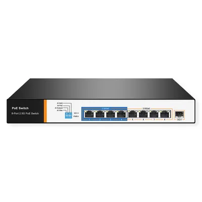 Produktbild von VALUE PoE++ 2,5 Gigabit Ethernet Switch, 8 Ports + Uplink (SFP+)