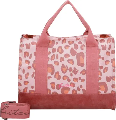 Image de Fritzi aus Preußen sac à épaule Canvas Tote Bag Leo Brick rose