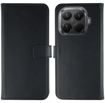 Imagen del producto de Funda de Cuero Auténtico tipo Libro para Xiaomi 15T Pro -