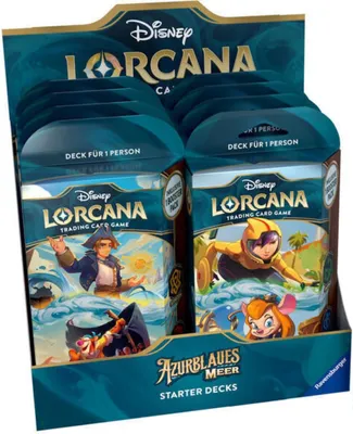 Productafbeelding van Ravensburger Disney Lorcana, Azurite Sea, Kaartspel, Strategie, Vanaf 8 jaar