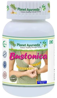 Zdjęcie produktu dla Bustonica – Biust, jędrność, odżywianie tkanek – 500 mg, 60 kapsułek