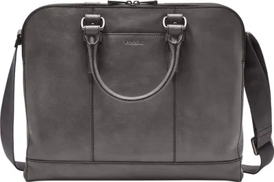 Produktbild von FOSSIL Businesstasche mit Laptopfach Dillon Pilot Bag Lead Gray grau