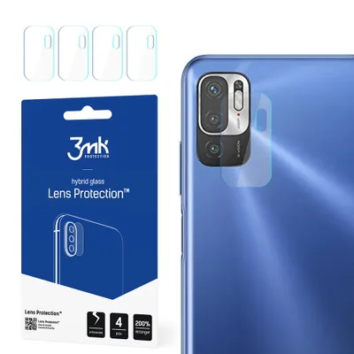 Produktbild von 3mk Hybridglas Lens Protection für Xiaomi Redmi Note 10 5G Kamera Objektiv Kameralinse 0,16mm 6H (4 Stück)