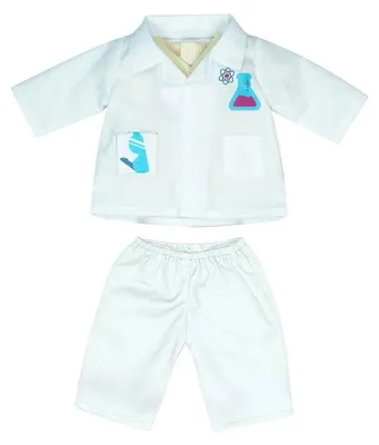Productafbeelding van Miniland Poppenkleding: Wetenschapper, 38 cm - Educatief speelgoedset