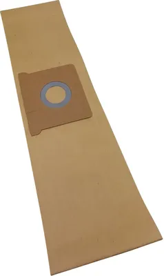 A product shot of vacuum cleaner bags against a white background.