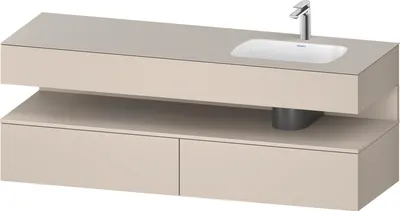 Produktbild von DURAVIT QA4796083830000 QTG EWT KWTU 1600 Wß Hgl. Be