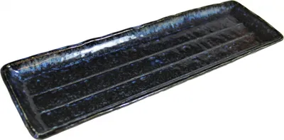Produktbild von [ SHINKAI ] Japanischer Essteller / Sushi-Teller / länglich [ ca. 33x10cm ] #747