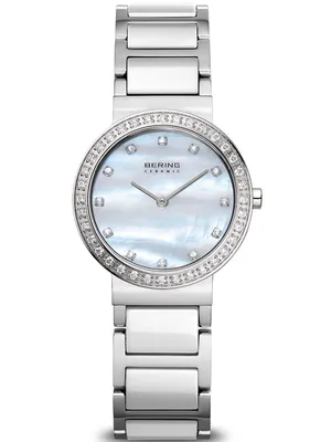 Obrázek produktu pro Bering Dámské náramkové hodinky Ceramic 29 mm Náramek z nerezové oceli, keramika 10729-704