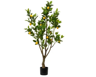 Produktbild von Gilde Kunstpflanze Zitronenbaum im Topf VE 2 99417