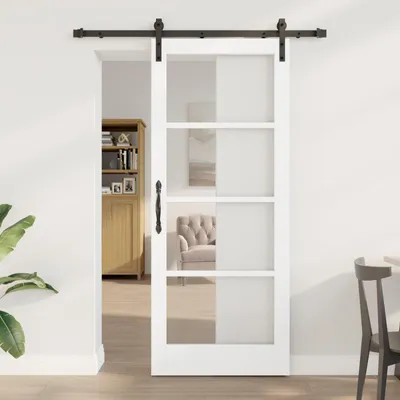 Produktbild von Stabli Schiebetür mit Beschlägen 'ORKDAL'Weiß 83x202 cm - Haustüren DE4487872