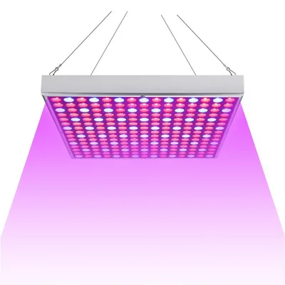 Produktbild von Clanmacy 2er Pflanzenlampe Vollspektrum 225 LEDs 15W Pflanzenlicht Zimmerpflanzen Wachstumslampe Grow Lampe