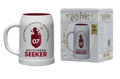 Produktbild von becher Griffoendor weiß/rot 600 ml