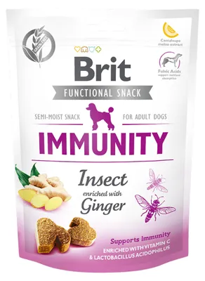 Zdjęcie produktu dla Brit Immunity Insect, Przekąski, Pies, Dorosły, Owad, 150 g