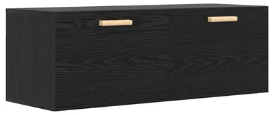 Obrázek produktu pro vidaXL Nástěnná skříňka vzhled černého dubu 100 x 36,5 x 35 cm