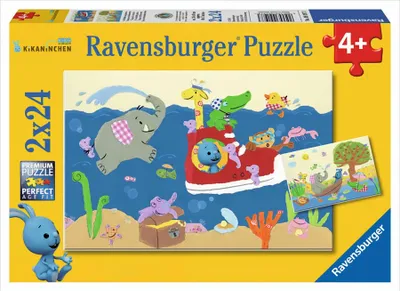 Produktbild von Auf Entdeckungsreise. Puzzle 2 X 24 Teile