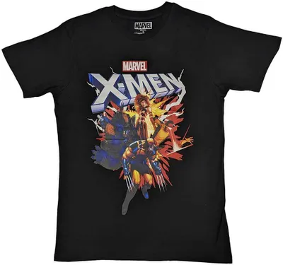 Produktbild von X-Men - T-Shirt für Herren/Damen Uni RO10217 (S) (Schwarz)