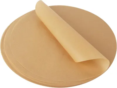 Produktbild von Runde Backpapier 30 cm, 200 Stück, Antihaft, Hitzebeständig, Für Backen, Kochen, Grillen
