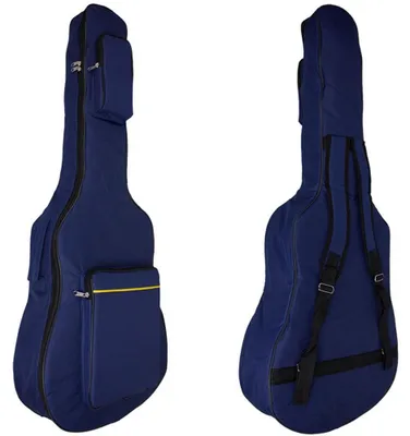 Image de Omgoods - Étui de guitare étanche, 41 pouces, pour guitare acoustique, avec bandoulière épaisse et réglable