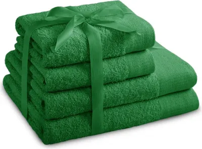 Zdjęcie produktu dla Zestaw Ręczników 2*70x140 + 2*50x100 zielony AmeliaHome