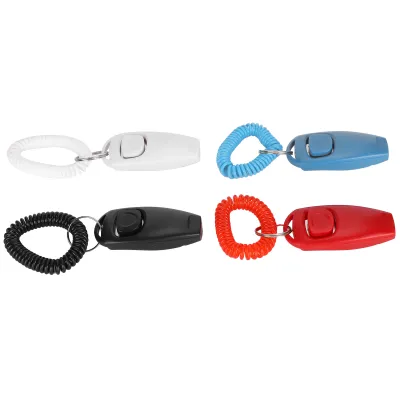 Obrázok produktu pre Výcvik Clicker,Výcvik Pet Clicker,Výcvik psa Clicker,2 v 1 Clicker Whistle,Výcviková píšťalka & amp, Clicker,Výcvikové potreby pre domáce zvieratá