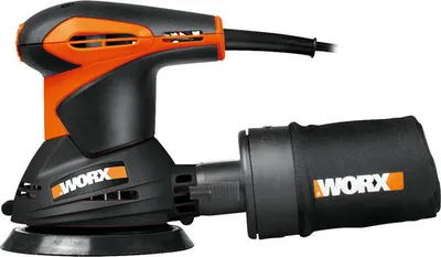 Produktbild von Exzenterschleifer WORX 300W 125mm WX652.1, inkl. Zubehör