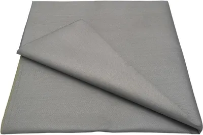 Productafbeelding van Lasdeken - Hittebescherming - Werkplek Beveiligen - Tot 900°C Bestand - 2m x 2m - Aluminiumgrijs