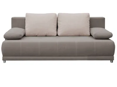 Obrázok produktu pre Kondela Rozkladacia pohovka s úložným priestorom Rasty - sivobéžová (taupe) / krémová