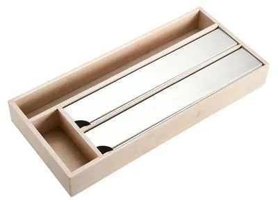 Produktbild von KESPER Küchen-Aluschale 42 x 19 x 54 cm Bambus 57041