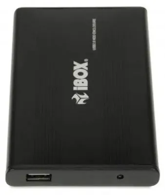 Produktbild von Obudowa zewnętrzna IBOX HD-01 2,5 cala USB 2.0 aluminiowa czarna