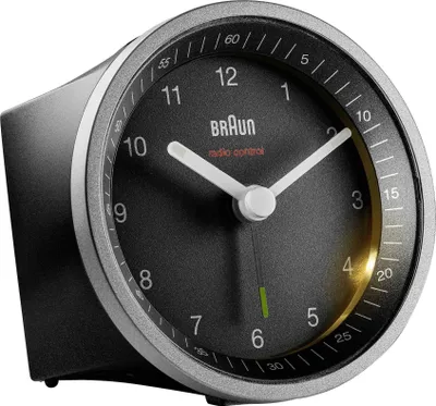 Produktbild von Braun BC07SB-DCF 67098 - Funkwecker - schwarz/silber