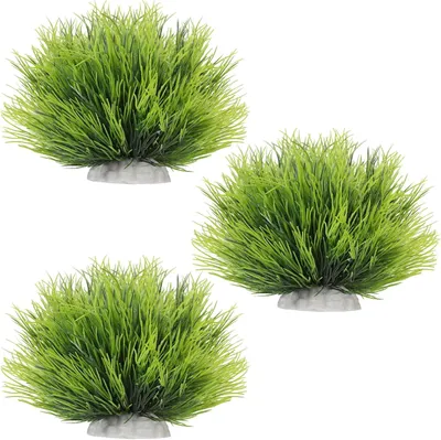 Obrázok produktu pre Umelé akváriové rastliny 14 cm, sada 3 ks, pre ryby, podvodná dekorácia