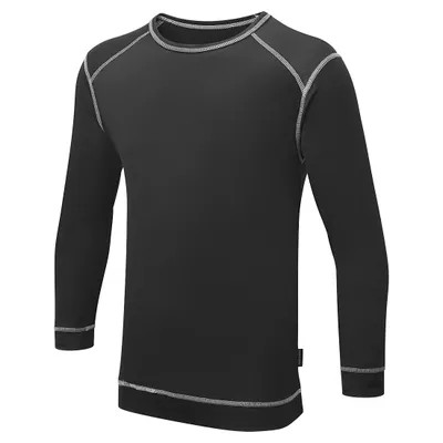 Produktbild von Portwest Base Pro - antibakterielles Top Schwarz S