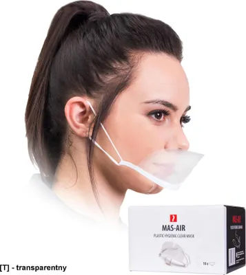 Zdjęcie produktu dla MAS-AIR - Maseczka z termoplastycznego poliestru - UNI