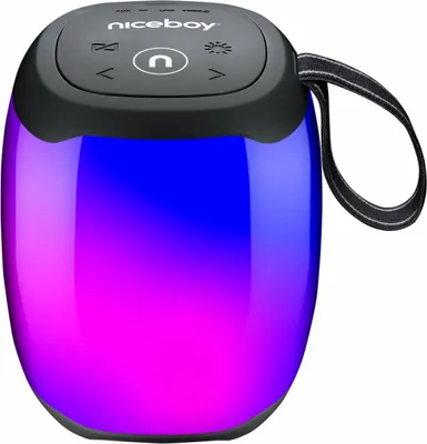 Productafbeelding van Niceboy RAZE Neon, 15 W, 80 - 15000 Hz, 4 ohm, 88 dB, 88 dB, met kabel en draadloos