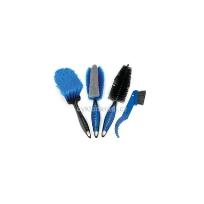 Produktbild von PARK TOOL BCB-4.2, Reinigungswerkzeug, Fahrradbürsten-Set, Universal, Blau, 4 Stück(e)