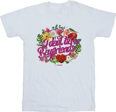 Produktbild von Netflix - " Education I Dont Do Boyfriends" T-Shirt für Herren BI45233 (XXL) (Weiß)