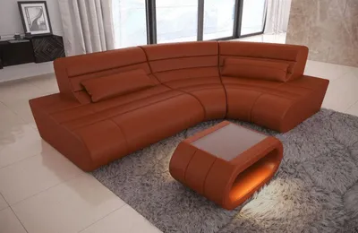Produktbild von Ledersofa Concept L Mini  Echtleder