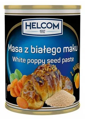 Zdjęcie produktu dla Helcom Masa Makowa Z Białego Maku 380G