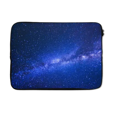 Produktbild von MuchoWow® Laptop Hülle 14 ZollMilchstraße am blauen Himmel Laptoptasche - Laptoptasche - Stoßsicher - Schutzhaube