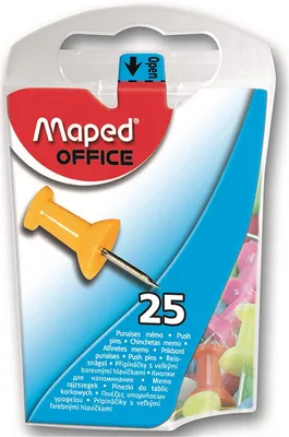 Immagine prodotto di Maped Pinnwand-Nadeln, farbig sortiert, in Spenderdose