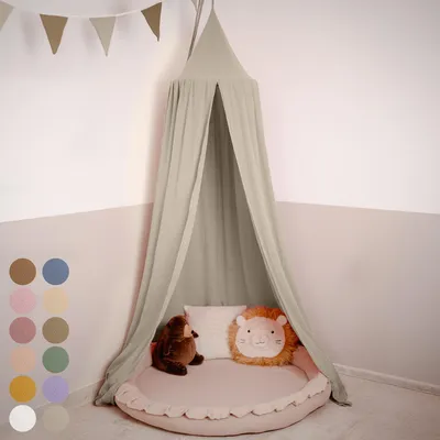 Produktbild von Hochwertiger Baldachin Betthimmel für Baby- und Kinderbetten