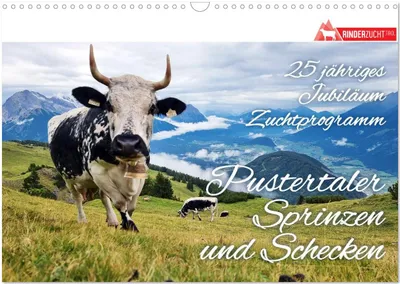 Produktbild von Pustertaler Sprinzen und Schecken in Österreich (Wandkalender 2025 DIN A3 quer), CALVENDO Monatskalender