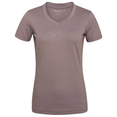 Produktbild von Kingsland T-Shirt Damen KLbianca FS 2023 Trainingsshirt Purple Quail