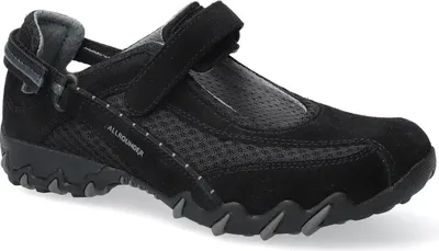 Produktbild von Allrounder by Mephisto Niro C. Suede Slipper Schwarz in Gr. 41
