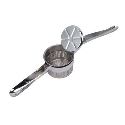 Zdjęcie produktu dla Wyciskacz do ziemniaków, Wyciskacz do ziemniaków ze stali nierdzewnej, Wyciskacz do ziemniaków, Wyciskacz do żywności, Wyciskacz do żywności, Ręczny wyciskacz do owoców